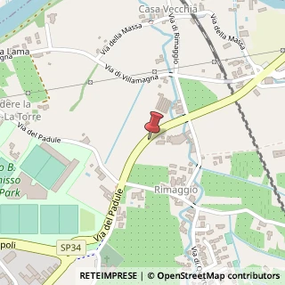 Mappa Strada Provinciale di Rosano, 1, 50012 Bagno a Ripoli, Firenze (Toscana)