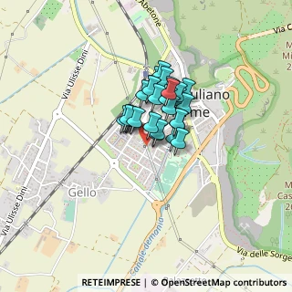 Mappa Piazzale Donatello, 56017 San Giuliano Terme PI, Italia (0.24815)