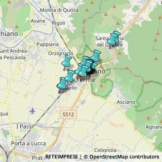 Mappa Largo Carlo Collodi, 56017 San Giuliano Terme PI, Italia (0.7585)