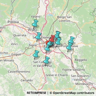 Mappa Via Ugo Foscolo, 50124 Firenze FI, Italia (8.89308)