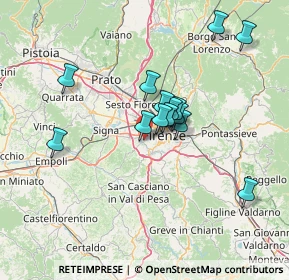 Mappa Via S. Giusto, 50143 Firenze FI, Italia (12.07643)
