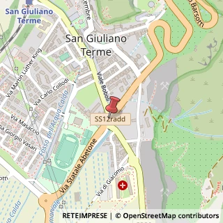Mappa 56017 San Giuliano Terme PI, Italia, 56017 San Giuliano Terme, Pisa (Toscana)
