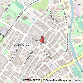 Mappa Piazza manara luciano 4, 50018 Scandicci, Firenze (Toscana)