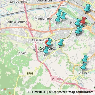 Mappa Via Grazia Deledda, 50018 Scandicci FI, Italia (2.9125)