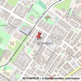 Mappa Via Giovanni Pascoli, 28, 50018 Scandicci, Firenze (Toscana)