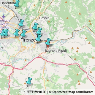 Mappa Viale Europa, 50026 Firenze FI, Italia (5.21667)