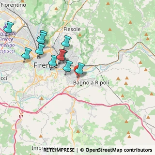Mappa Viale Europa, 50026 Firenze FI, Italia (4.08818)