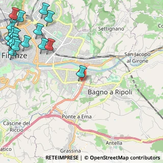 Mappa Viale Europa, 50026 Firenze FI, Italia (3.74111)