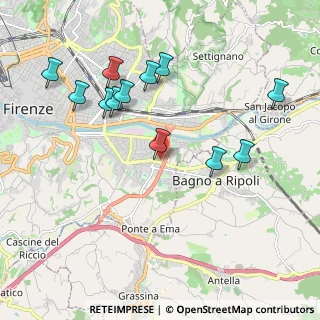 Mappa Viale Europa, 50026 Firenze FI, Italia (2.12333)