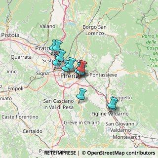 Mappa Viale Europa, 50026 Firenze FI, Italia (9.45692)