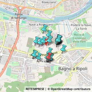 Mappa Via Gaetano Baccani, 50012 Bagno a Ripoli FI, Italia (0.31852)