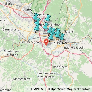 Mappa Ongame, 50018 Scandicci FI, Italia (6.16833)