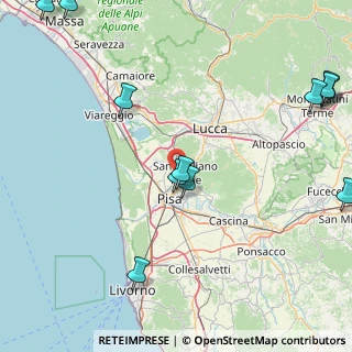Mappa 56017 San Giuliano Terme PI, Italia (24.34417)