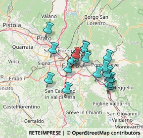 Mappa 50125 Firenze FI, Italia (11.31421)