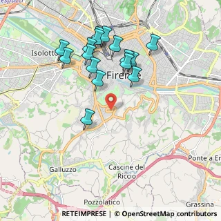 Mappa 50125 Firenze FI, Italia (1.99125)