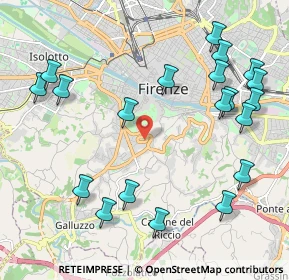 Mappa 50125 Firenze FI, Italia (2.569)
