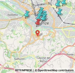 Mappa 50125 Firenze FI, Italia (2.25818)