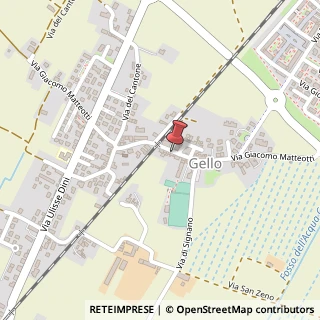 Mappa Via G. Matteotti, 47, 56017 San Giuliano Terme, Pisa (Toscana)
