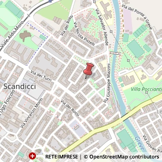 Mappa Via Goffredo Mameli, 1, 50018 Scandicci, Firenze (Toscana)