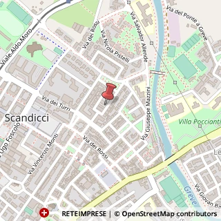 Mappa Via Agostino Bertani, 11, 50018 Scandicci, Firenze (Toscana)
