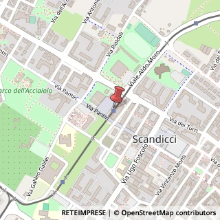 Mappa Piazzale della Resistenza, 1, 50018 Scandicci, Firenze (Toscana)