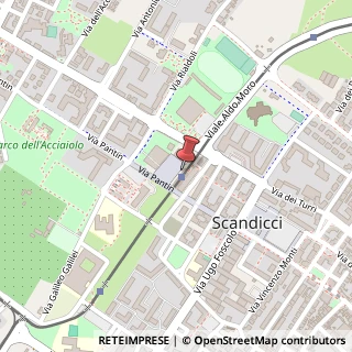 Mappa Piazzale della Resistenza, 3, 50018 Scandicci, Firenze (Toscana)