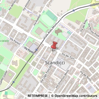 Mappa Via Grazia Deledda, 50018 Scandicci FI, Italia, 50018 Scandicci, Firenze (Toscana)
