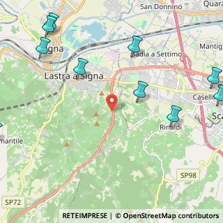 Mappa SGC Firenze - Pisa - Livorno, 50055 Lastra a Signa FI, Italia (3.32091)