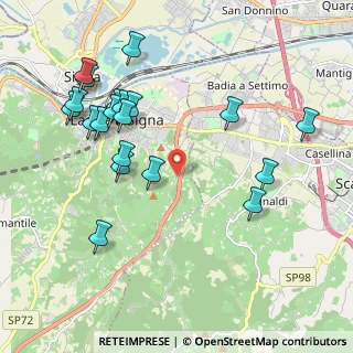 Mappa SGC Firenze - Pisa - Livorno, 50055 Lastra a Signa FI, Italia (2.2755)