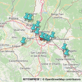 Mappa Via del Ferrone, 50143 Firenze FI, Italia (12.465)