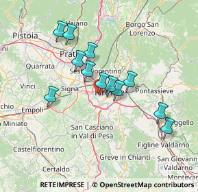 Mappa Via del Ferrone, 50124 Firenze FI, Italia (12.465)