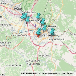 Mappa Via del Ferrone, 50143 Firenze FI, Italia (6.12182)