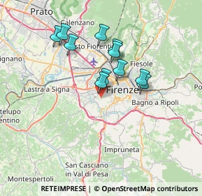 Mappa Via del Ferrone, 50124 Firenze FI, Italia (6.12182)