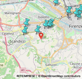 Mappa Via del Ferrone, 50124 Firenze FI, Italia (2.51182)