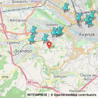 Mappa Via del Ferrone, 50143 Firenze FI, Italia (2.51182)