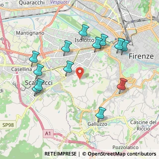 Mappa Via del Ferrone, 50143 Firenze FI, Italia (2.21231)