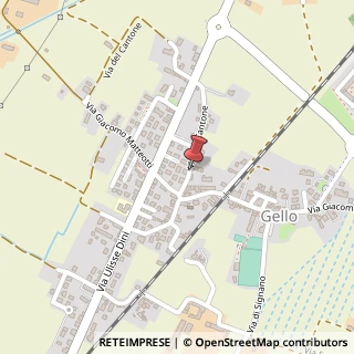 Mappa Via del Cantone,  44, 56017 San Giuliano Terme, Pisa (Toscana)