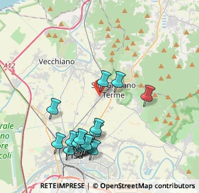 Mappa Via G. Matteotti, 56017 San Giuliano Terme PI, Italia (4.35882)
