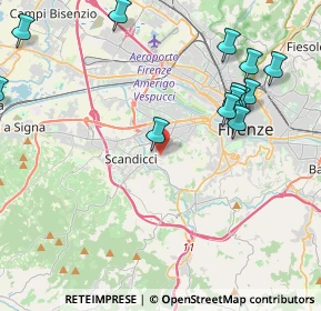 Mappa Via Torregalli, 50143 Scandicci FI, Italia (5.01308)