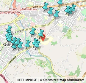 Mappa Via Torregalli, 50143 Scandicci FI, Italia (1.268)