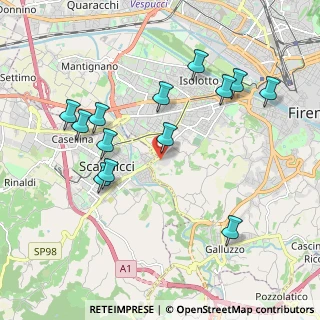 Mappa Via Torregalli, 50143 Scandicci FI, Italia (2.09385)
