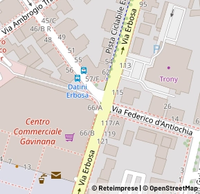 Mappa 50126 Firenze FI, Italia (0.07308)