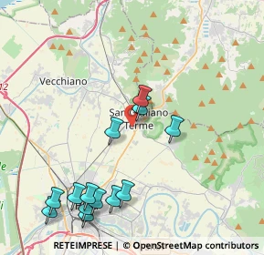 Mappa Via Giorgio Vasari San Giuliano Terme, 56017 San Giuliano Terme PI, Italia (4.81538)