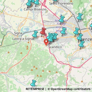 Mappa Via di Casellina snc Primo piano isola E, 50018 Scandicci FI, Italia (5.35842)