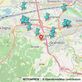 Mappa Via di Casellina snc Primo piano isola E, 50018 Scandicci FI, Italia (2.43231)