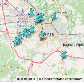 Mappa Via Michele di Lando, 50125 Firenze FI, Italia (3.74)