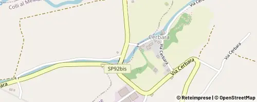Mappa Montemaggiore al Metauro