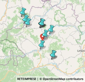 Mappa Località Maiano, 61026 Lunano PU, Italia (6.0575)