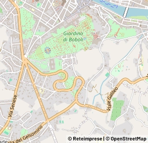 Mappa Via del Bobolino, 50125 Firenze FI, Italia (0.27391)
