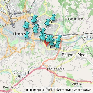 Mappa Viale Donato Giannotti, 50136 Firenze FI, Italia (1.37474)